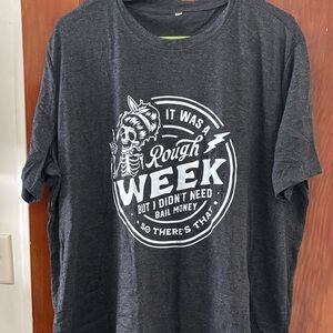 Dark Gray Graphic Women's Tee